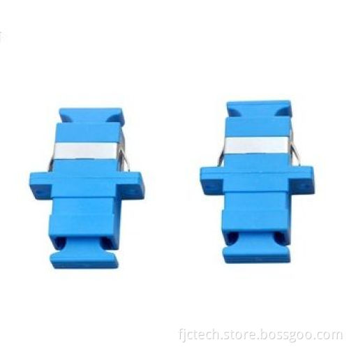 SC/UPC Simplex Single-mode Flange Fiber-optic Adapter for Sale